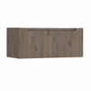 H&R Badmeubelen Juice Wastafelonderkast - 100x45x40cm - rechterhoek afgerond - 1 lade - geïntegreerde greep - Tucson oak SW1205652