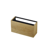 INK Wastafelonderkast - 120x45x65cm - 2 lades - push to open - met rechte opdekfronten - MDF - Natur SW493108