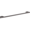Hansgrohe AddStoris Q handdoekhouder wand - 65cm - geborsteld zwart chroom (antraciet) SW651161