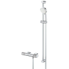 GROHE Grohtherm 1000 ensemble de douche thermostatique sans leviers avec barre coulissante 90cm et pomme de douche 2 positions chrome SW444105