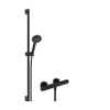 Hansgrohe doucheset - 2 straalsoorten - mat zwart SW1566624