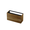 INK Wastafelonderkast - 100x45x65cm - 2 lades - push to open - met rechte opdekfronten - Eiken - Ash grey SW493730