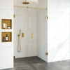 Saniclass Create Nisdeur 2-delig 125x200cm profielloos met antikalk en 8mm veiligheidsglas Goud geborsteld SW638644 Saniclass Create Nisdeur 2-delig 125x200cm profielloos met antikalk en 8mm veiligheidsglas Goud geborsteld SW638644