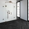Saniclass Create douchecabine XL 80x140cm profielloos met antikalk en 8mm veiligheidsglas koper SW486546 Saniclass Create douchecabine XL 80x140cm profielloos met antikalk en 8mm veiligheidsglas koper SW486546