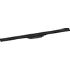 Hansgrohe RainDrain Flex Caniveau de douche - 90cm - raccourcissable - noir mat SW791705