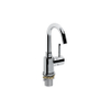 Clou XO Mitigeur de lavabo 6,8x21,1cm type 1 avec bec pivotant chromé SW53566