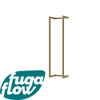 FugaFlow Eccelente Acces Handdoekrek - 95x25x20cm - Geborsteld messing - Black Friday - SW1123809