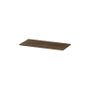 INK Topdeck Wastafelblad - 100x45x2cm - tbv onderkast - MDF - Fineer Chocolate SW493703