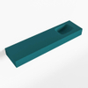 MONDIAZ LEX Opbouwwastafel 120x30x12cm 0 kraangaten wasbak rechts Solid Surface mat SW476697 MONDIAZ LEX Opbouwwastafel 120x30x12cm 0 kraangaten wasbak rechts Solid Surface mat SW476697