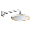 Grohe Grandera douchearm wand 1/2 x28.6cm chroom/goud 0437899 Grohe Grandera douchearm wand 1/2 x28.6cm chroom/goud 0437899