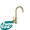 FugaFlow Eccelente Sobrado Mitigeur lavabo rehaussé avec bec rotatif Laiton brossé PVD SW1123451