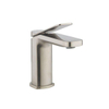 Crosswater Glide II Robinet lavabo modèle bas - avec levier - inox brossé SW648375