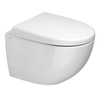 Plieger Zano WC suspendu – compact – Rim-ex – 36 x 49,5 cm – avec abattant softclose – blanc brillant SW383196