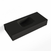 MONDIAZ LEX Opbouwwastafel 70x30x12cm 0 kraangaten wasbak midden Solid Surface Urban mat SW476364 MONDIAZ LEX Opbouwwastafel 70x30x12cm 0 kraangaten wasbak midden Solid Surface Urban mat SW476364