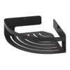 Tiger Caddy Panier de douche d'angle - 18,4x18,4x7cm - noir mat SW544605