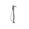 Hansgrohe Axor Citterio C afbouwdeel v. vrijstaande badkraan m. omstel m. handdouchevloermontage. voorsprong 19.4cm - brushed black chrome SW1152155