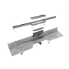 Easy drain M-line douchegoot 80cm complete set waterslot 30 mm rvs SW96790