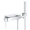 Grohe Plus badkraan met omstel met koppelingen met douchegarnituur chroom SW296751 Grohe Plus badkraan met omstel met koppelingen met douchegarnituur chroom SW296751