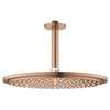 Grohe Rainshower Cosmopolitan 310 Hoofddouche - 31cm - 1 straalsoort - plafondarm 14.2cm - brushed warm sunset (koper) SW98879