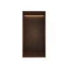 Hotbath &MORE Inbouwbox of inbouwnis - 30x15x10 - frameless + LED - tuscan bronze (brons) SW1246523