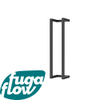 FugaFlow Eccelente Acces Handdoekrek - 60x12.5x12.5cm - Gunmetal - Black Friday - SW1123844