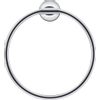 Duravit Starck T Handdoekring - diameter 21cm - hoogglans chroom SW297088