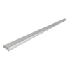 BRAUER Poignée de meuble en applique - 48cm - modèle A - matériau inox - aluminium SW24856