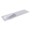 Mondiaz BIG small Cale solid surface inbouw wastafel 160cm links SW424920 Mondiaz BIG small Cale solid surface inbouw wastafel 160cm links SW424920