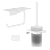 Hansgrohe Addstoris Accessoires de toilette - 3 parties - Blanc mat SW1079987