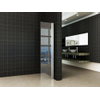 Wiesbaden Comfort Zijwand draaibaar - met muurprofiel - 40x200cm - 10mm - nano helder glas - chroom SW95475
