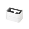 INK Concept R Wastafelonderkast - 80x45x52cm - 2 lades - opliggende grepen - afgeronde hoeken - MDF lak - mat wit SW1405639