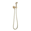 Crosswater MPRO Bidet handdoucheset - inclusief wandhouder - geborsteld messing (goud) SW719814