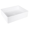 Differnz solid lavabo en saillie 48,5 x 38 x 14 cm blanc SW705535