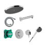 Hansgrohe Design ShowerSet Acitvera S/Ecostat Comfort, iBox 2 chroom SW1566690