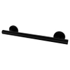 Haceka Kosmos Comfort Barre de bain murale - 55cm - droit - noir mat SW1245309