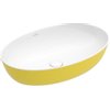 Villeroy en Boch Artis opzetwastafel ovaal 61x41x12.5cm zonder kraangat zonder overloop macaroon SW68827 Villeroy en Boch Artis opzetwastafel ovaal 61x41x12.5cm zonder kraangat zonder overloop macaroon SW68827