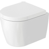 Duravit Starck Me wandcloset diepspoel compact spoelrandloos 37x48cm 4.5L mat wit SW297038 Duravit Starck Me wandcloset diepspoel compact spoelrandloos 37x48cm 4.5L mat wit SW297038