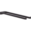 Hansgrohe AddStoris Q handdoekhouder 2-lids - mat zwart SW651108