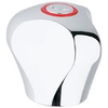 Grohe Atlanta Greep - 1/2 inch - warmte geïsoleerd - aanduiding blauw/rood - vandal proof SW29721