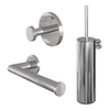 Brauer Chrome Edition Toilet Accessoireset - 3-delig - chroom SW1164582
