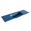 Mondiaz BIG small Jeans solid surface inbouw wastafel 140cm midden SW432039 Mondiaz BIG small Jeans solid surface inbouw wastafel 140cm midden SW432039