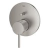 Grohe Atrio nouveau Set de finition pour robinetterie encastrée pour baignoire et douche avec inverseur supersteel SW354736 Grohe Atrio nouveau Set de finition pour robinetterie encastrée pour baignoire et douche avec inverseur supersteel SW354736