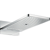 AXOR ShowerSolutions douche de tête - 58.6x25.8cm - carré - mural - 3 jets - chromé SW106630