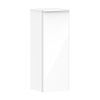 Hansgrohe Xelu Q Armoire mi-haute - 106.5x40x35cm - 1 porte - poignée blanc mat - fermeture amortie - charnière à gauche - high gloss white SW995209