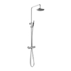 Hotbath Cobber thermostatische regendoucheset met 30cm ronde hoofddouche staafhanddouche chroom SW440607 Hotbath Cobber thermostatische regendoucheset met 30cm ronde hoofddouche staafhanddouche chroom SW440607
