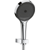 Hansgrohe Rainfinity Set de bain avec PowderRain 130 3 jets douchette avec support mural avec flexible de douche 160cm chrome SW358891