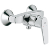 Grohe BauFlow Douchekraan - zonder omstel - met koppelingen - chroom SW296668