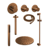 Brauer Copper Edition thermostatische inbouw regendoucheset 20cm plafondarm met 30cm ronde hoofddouche 1 stand staafhanddouche 150cm gladde doucheslang met glijstang met handdouchehouder Koper geborsteld PVD SW374511 Brauer Copper Edition thermostatische inbouw regendoucheset 20cm plafondarm met 30cm ronde hoofddouche 1 stand staafhanddouche 150cm gladde doucheslang met glijstang met handdouchehouder Koper geborsteld PVD SW374511