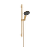 Hansgrohe Raindance alive Sel.S - 125 - 3jet - ecosmart - doucheset Puro S - 65cm - geborsteld brons (brons) SW1388061