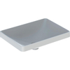 Geberit VariForm lavabo à poser rectangulaire sans trou de robinetterie sans trop-plein 55x40x17.8cm blanc 500738012 SW417523